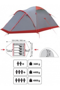 Палатка экспедиционная «Mountain 4»