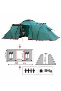 Палатка кемпинговая «Brest 4»