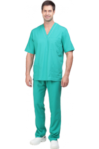 Костюм мужской «Хирург» (зеленый)