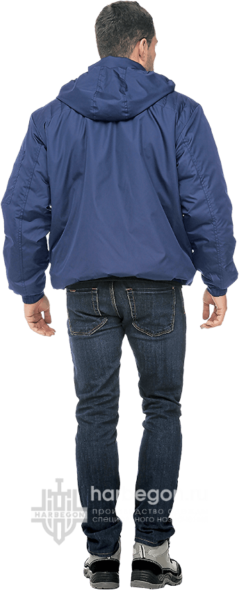 «Штурвал» - куртка мужская демисезонная - вид сзади