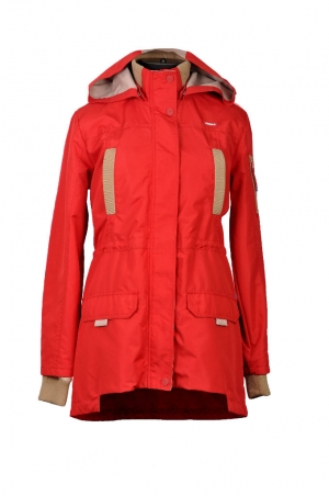 Куртка женская зимняя – Зимняя женская куртка красного цвета для сотрудниц «Ростсельмаш»