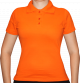 Превью «Рубашка-поло женская оранжевая»